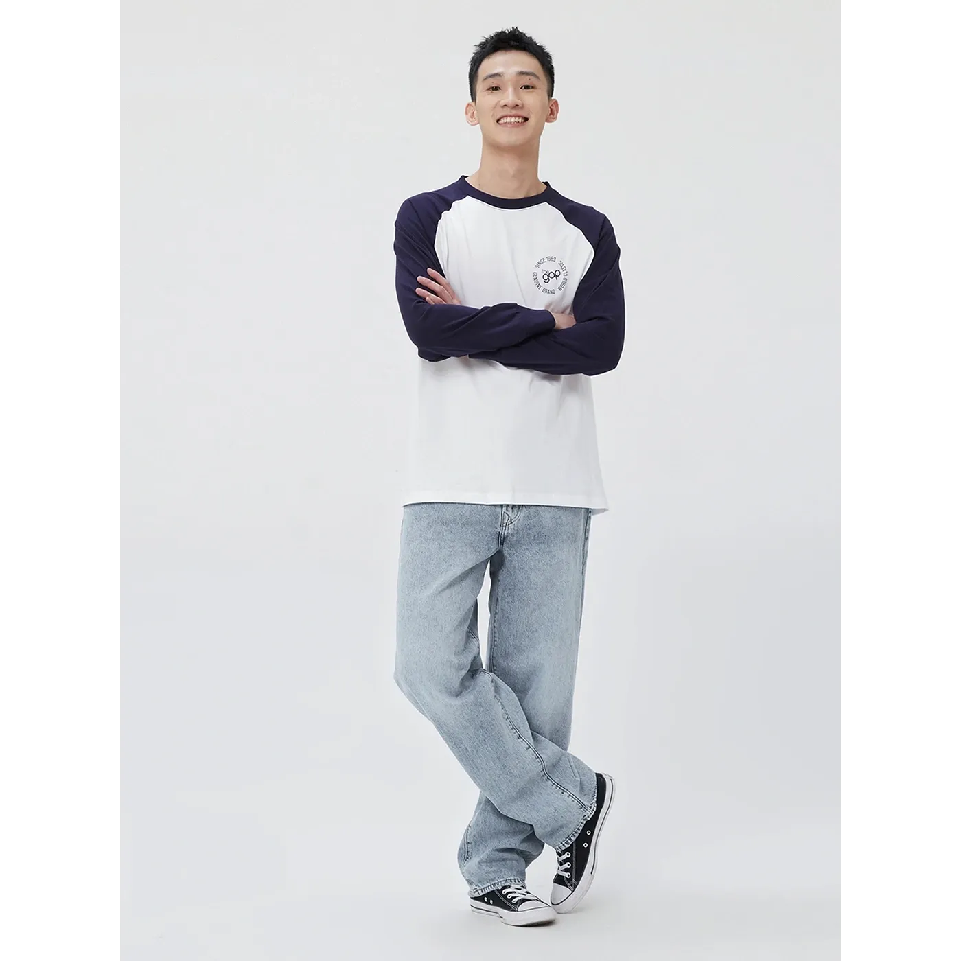 Light Blue Baggy Fit Jeans