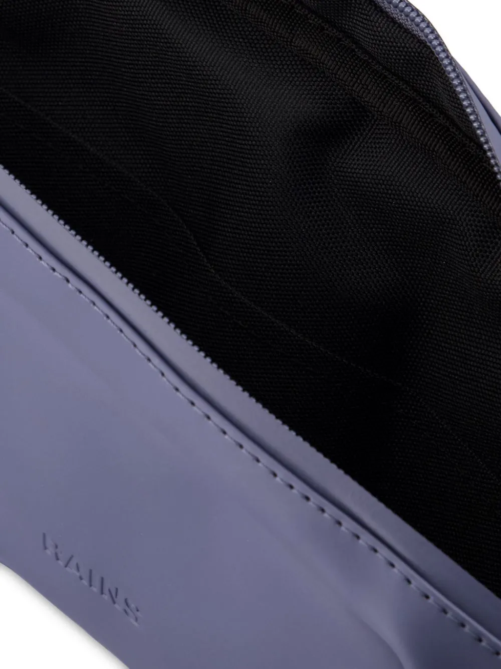 logo-debossed belt bag