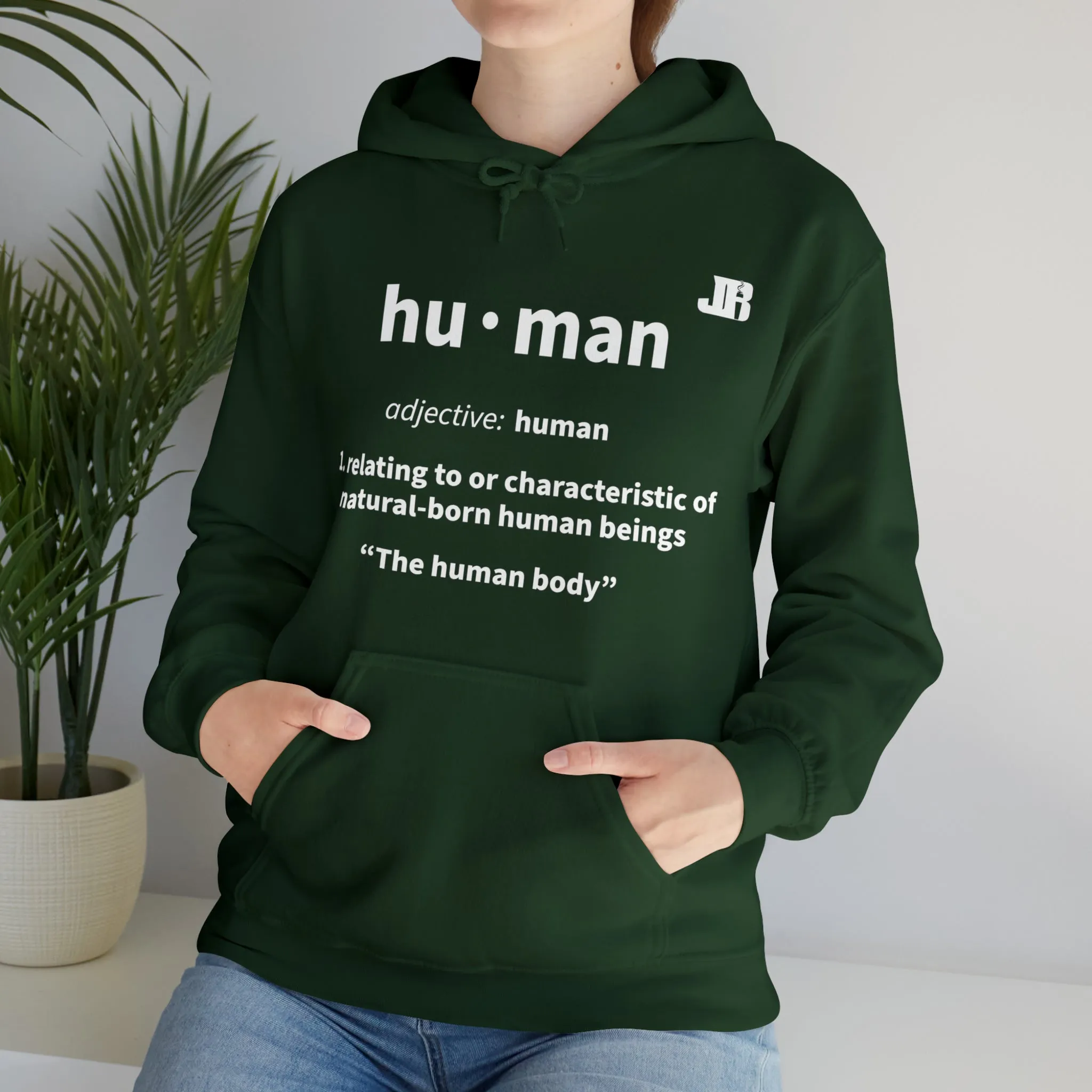 Male Definition Hooded Sweatshirt