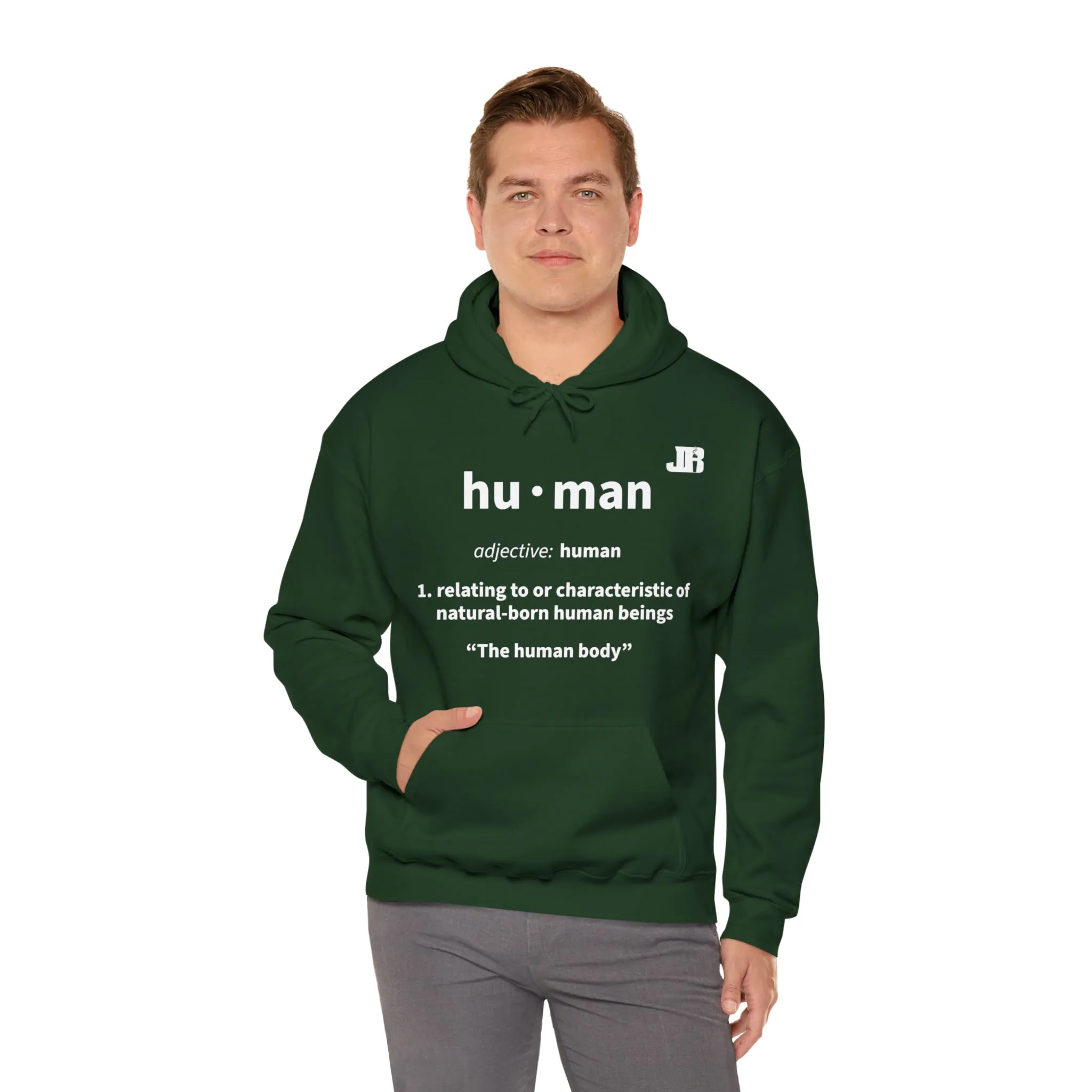 Male Definition Hooded Sweatshirt