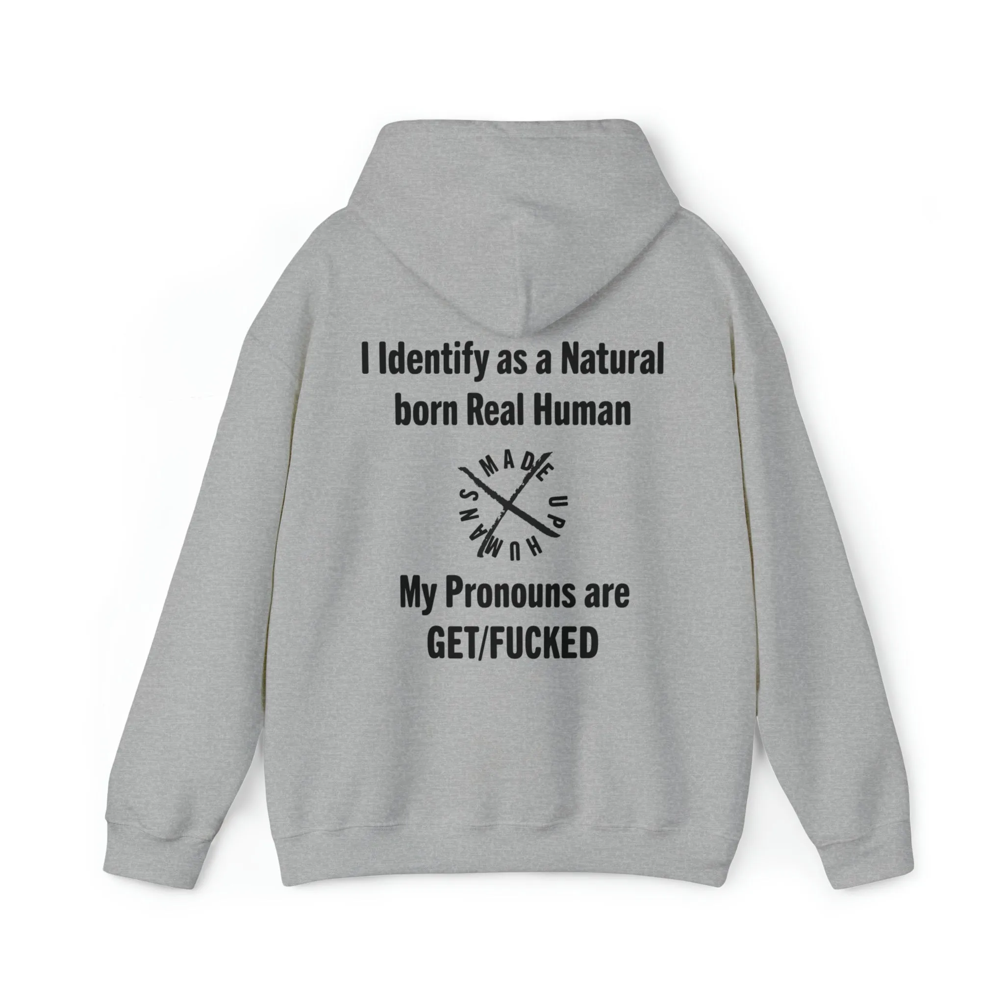 Male Definition Hooded Sweatshirt