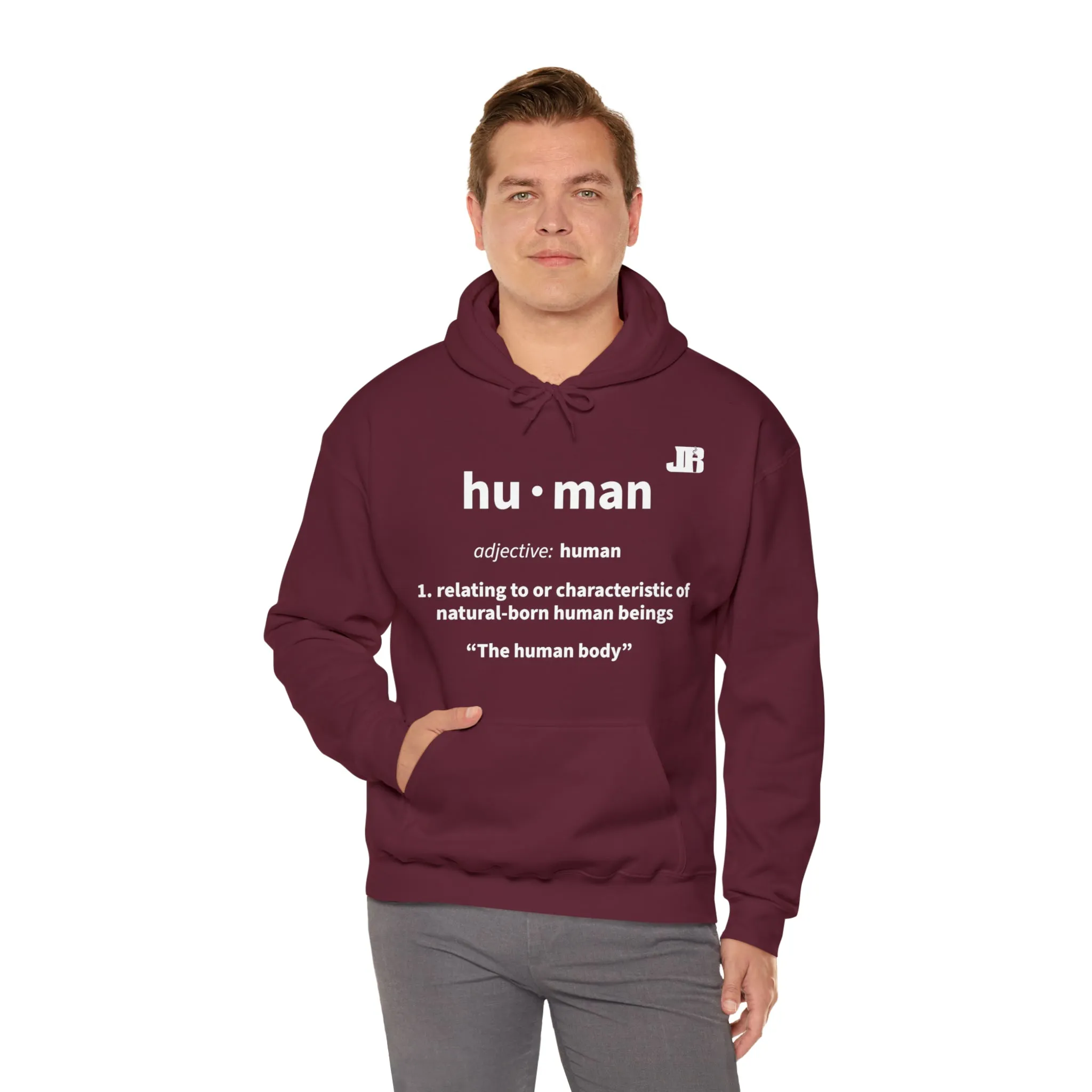 Male Definition Hooded Sweatshirt