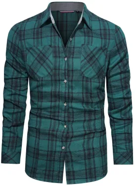 Men Flannel Shirt (8 Designs)