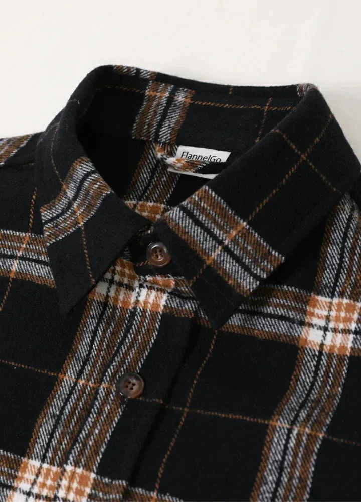 Men's Stalwart Heavyweight Flannel Shirts,10.6oz,Relaxed Fit