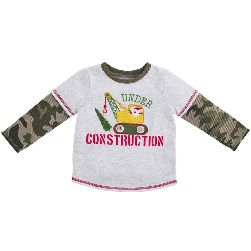 Mud Pie Under Construction Tees