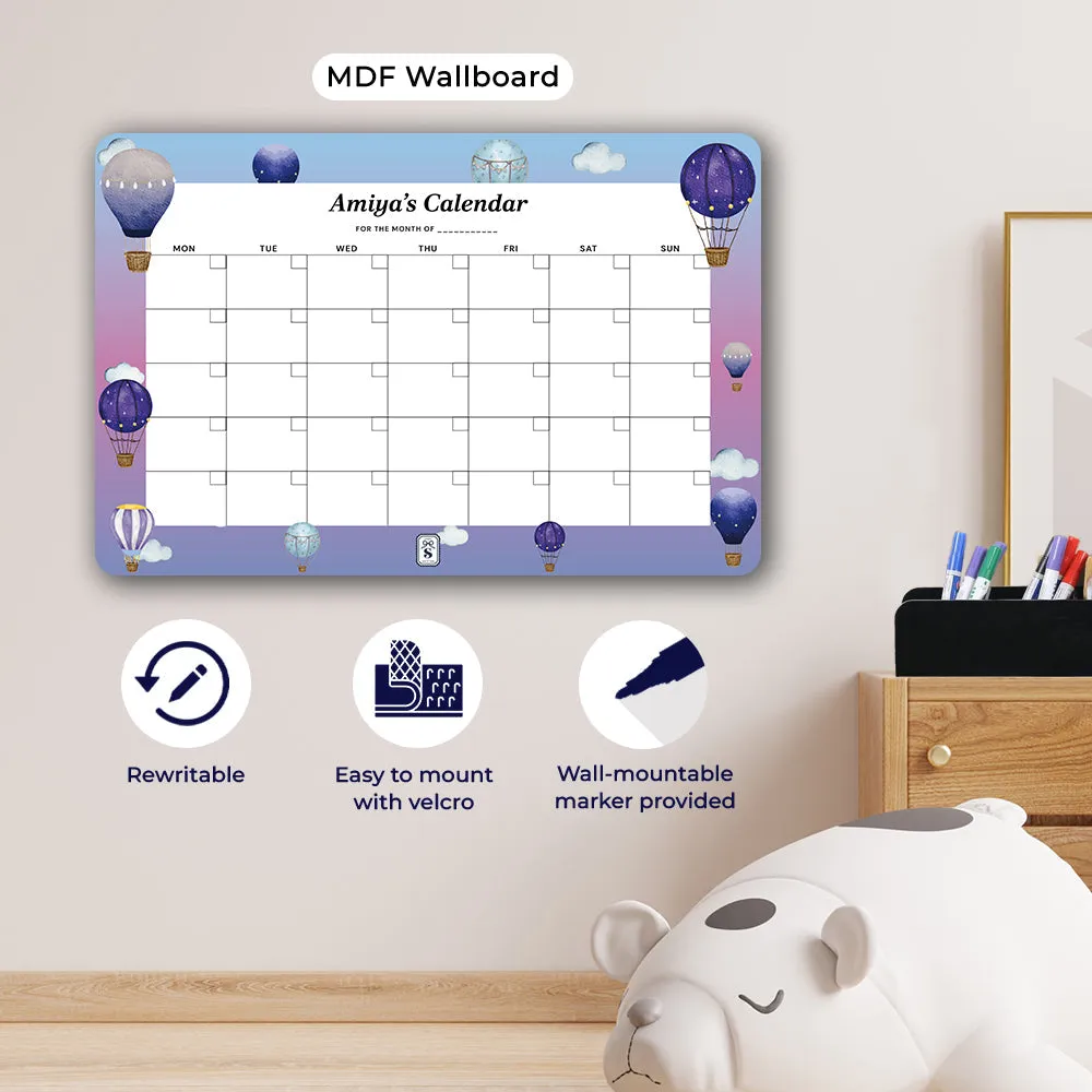 Night Flight Kids Calendar