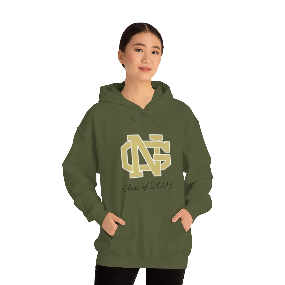 North Gaston Class of 2023 Unisex Heavy Blend™ Hooded Sweatshirt