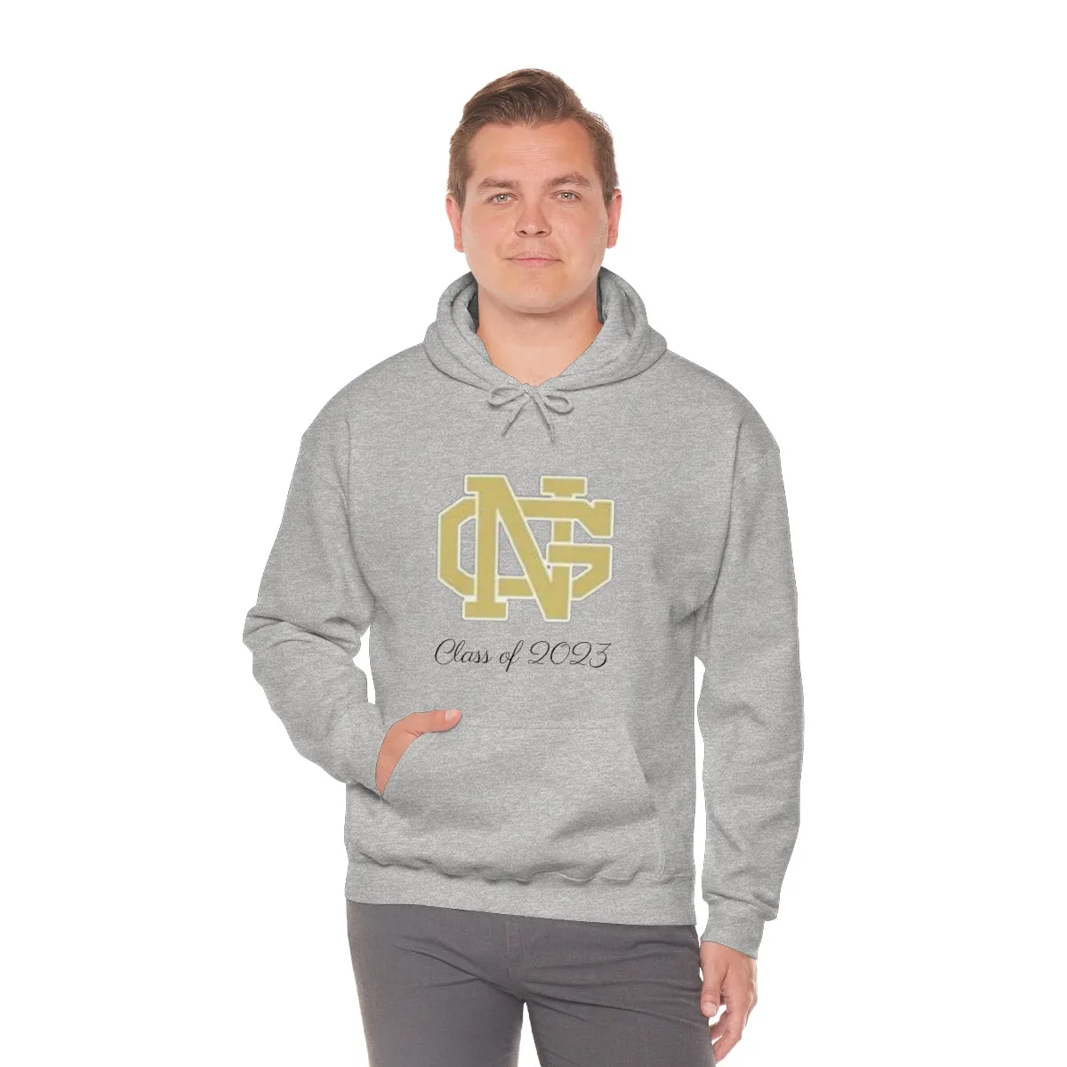 North Gaston Class of 2023 Unisex Heavy Blend™ Hooded Sweatshirt