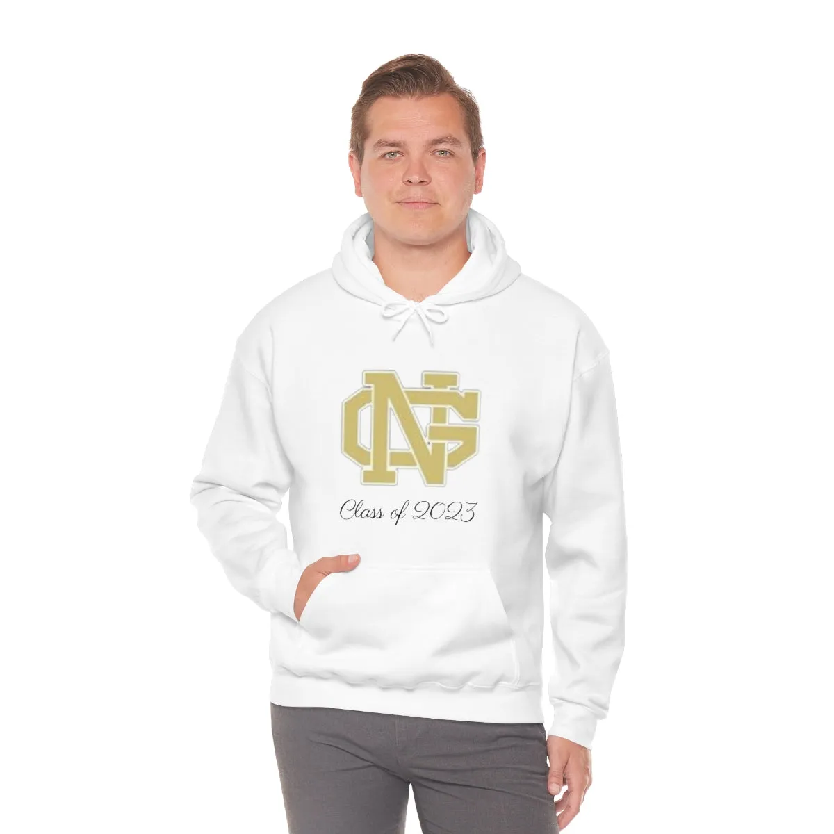 North Gaston Class of 2023 Unisex Heavy Blend™ Hooded Sweatshirt