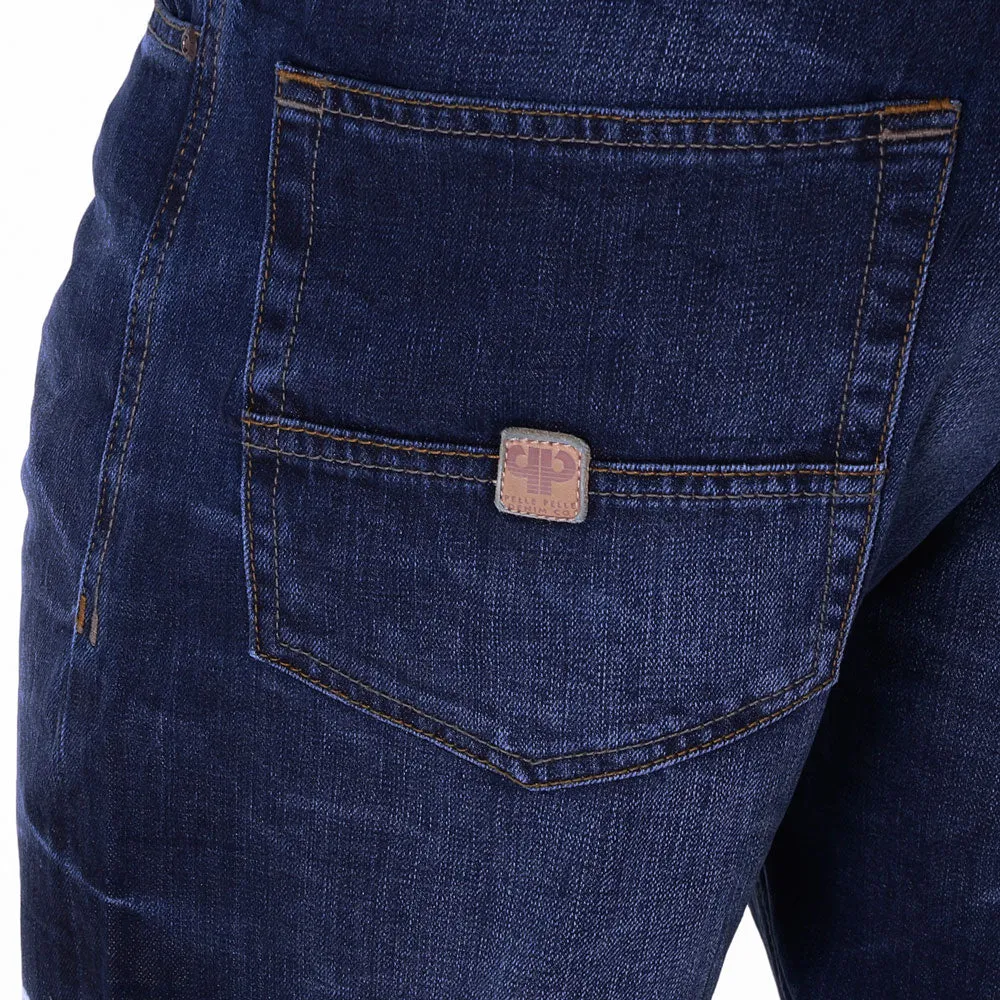 Pelle Pelle Baxter Baggy Denim Jeans Antique Blue