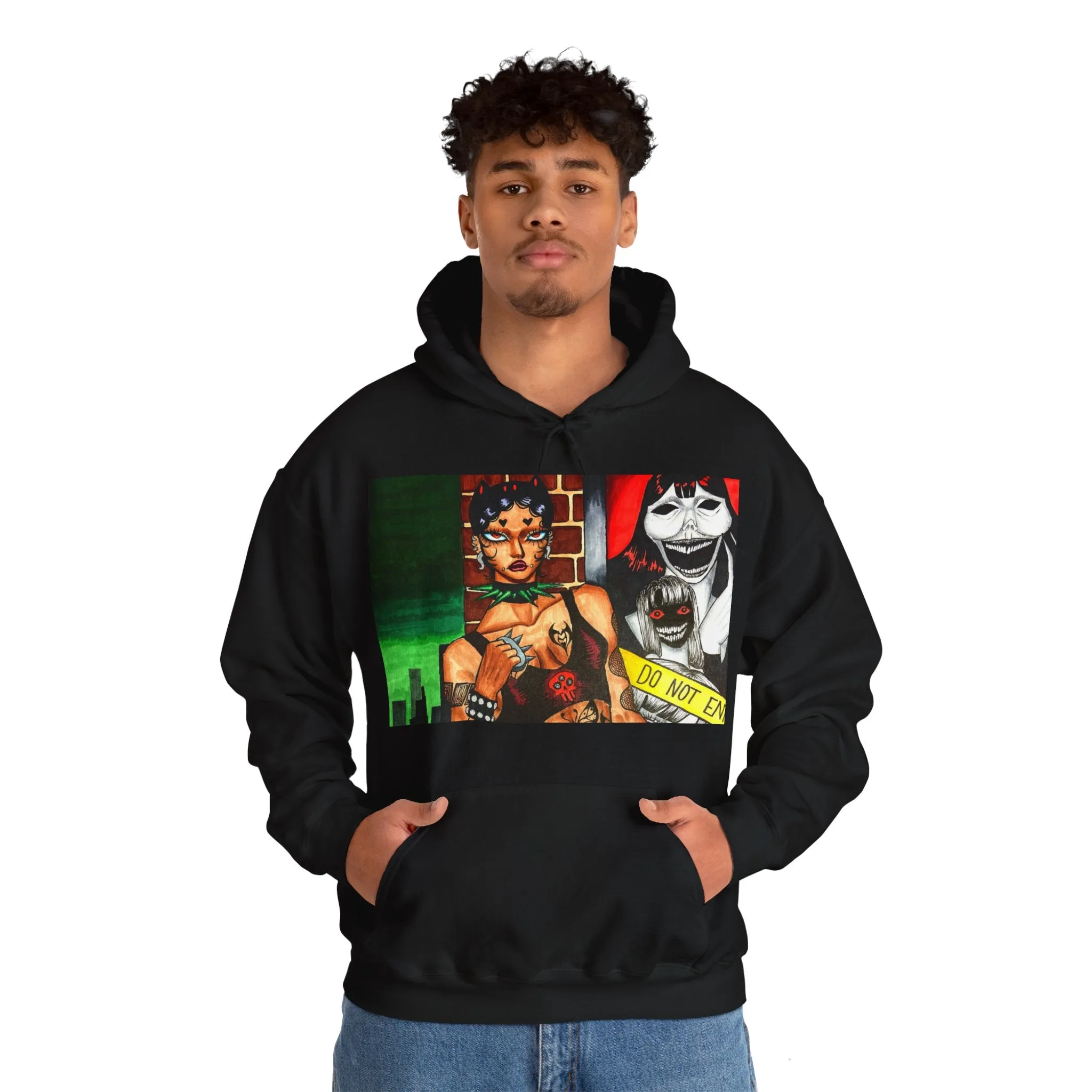 Quin 3 Unisex Heavy Hoodie
