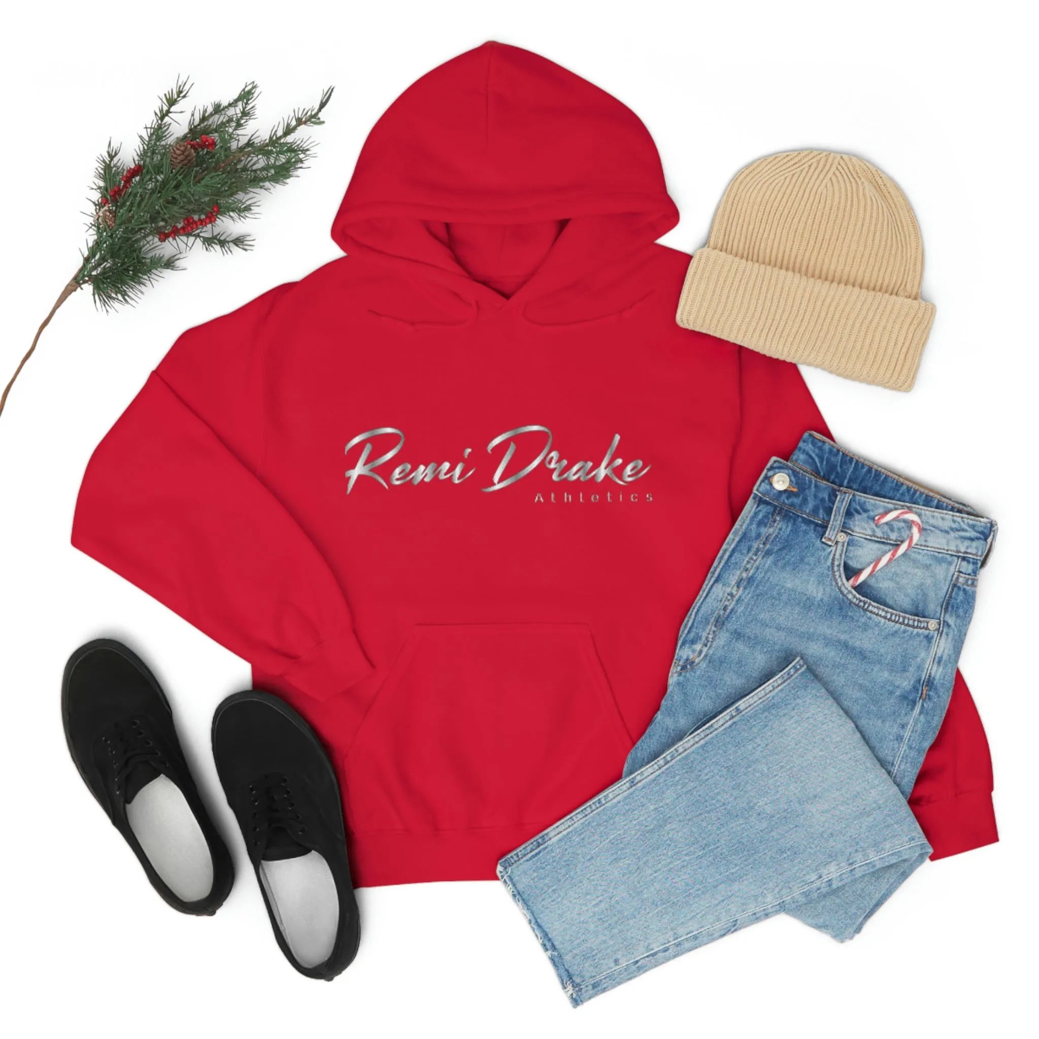 Remi Drake (White) Hooded Sweatshirt