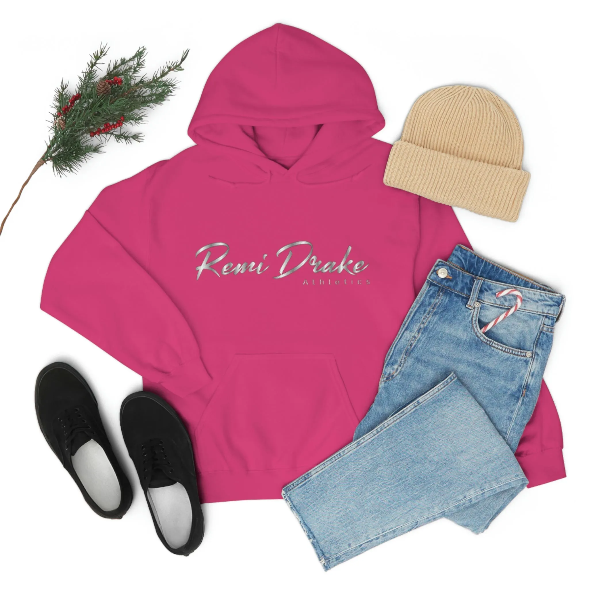 Remi Drake (White) Hooded Sweatshirt