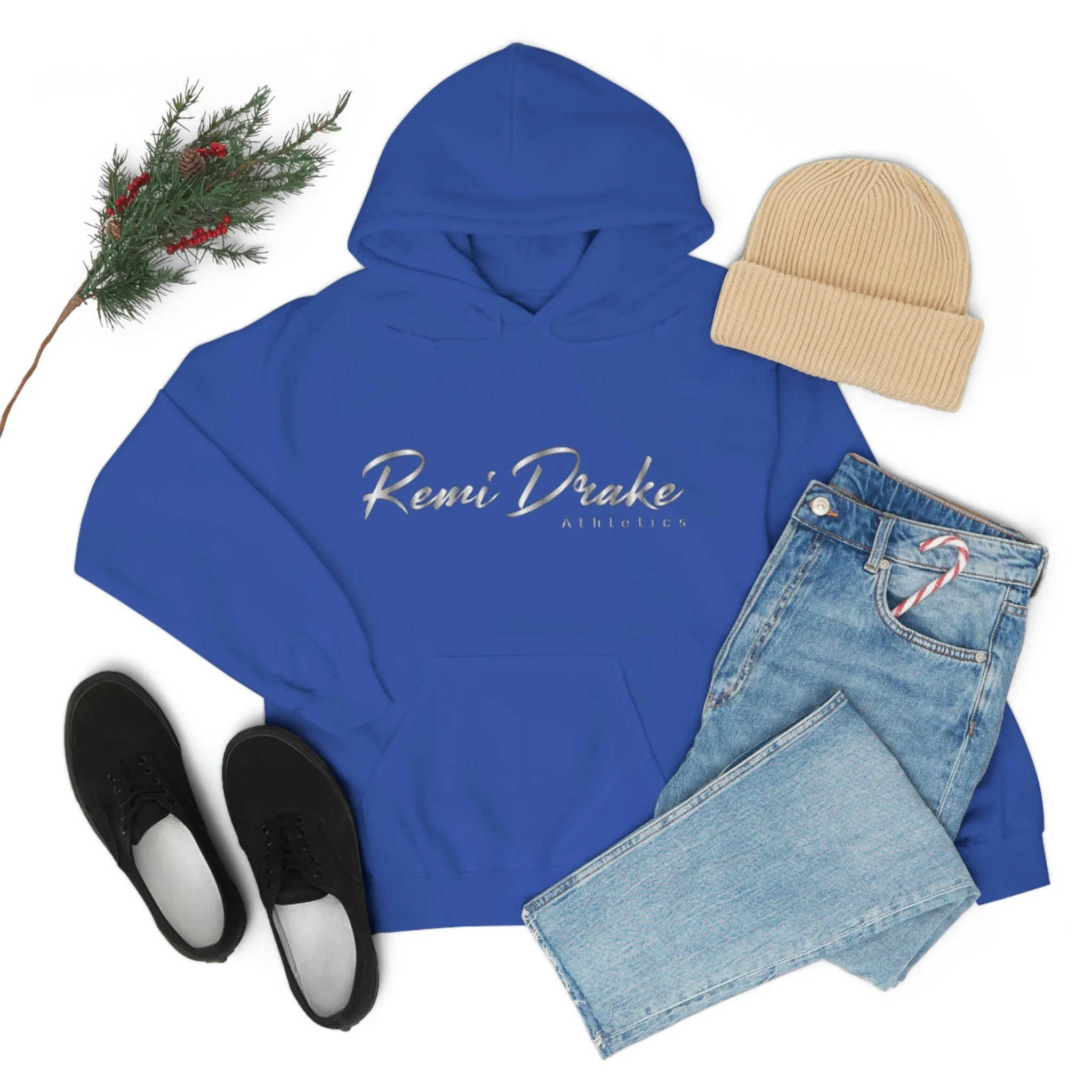 Remi Drake (White) Hooded Sweatshirt