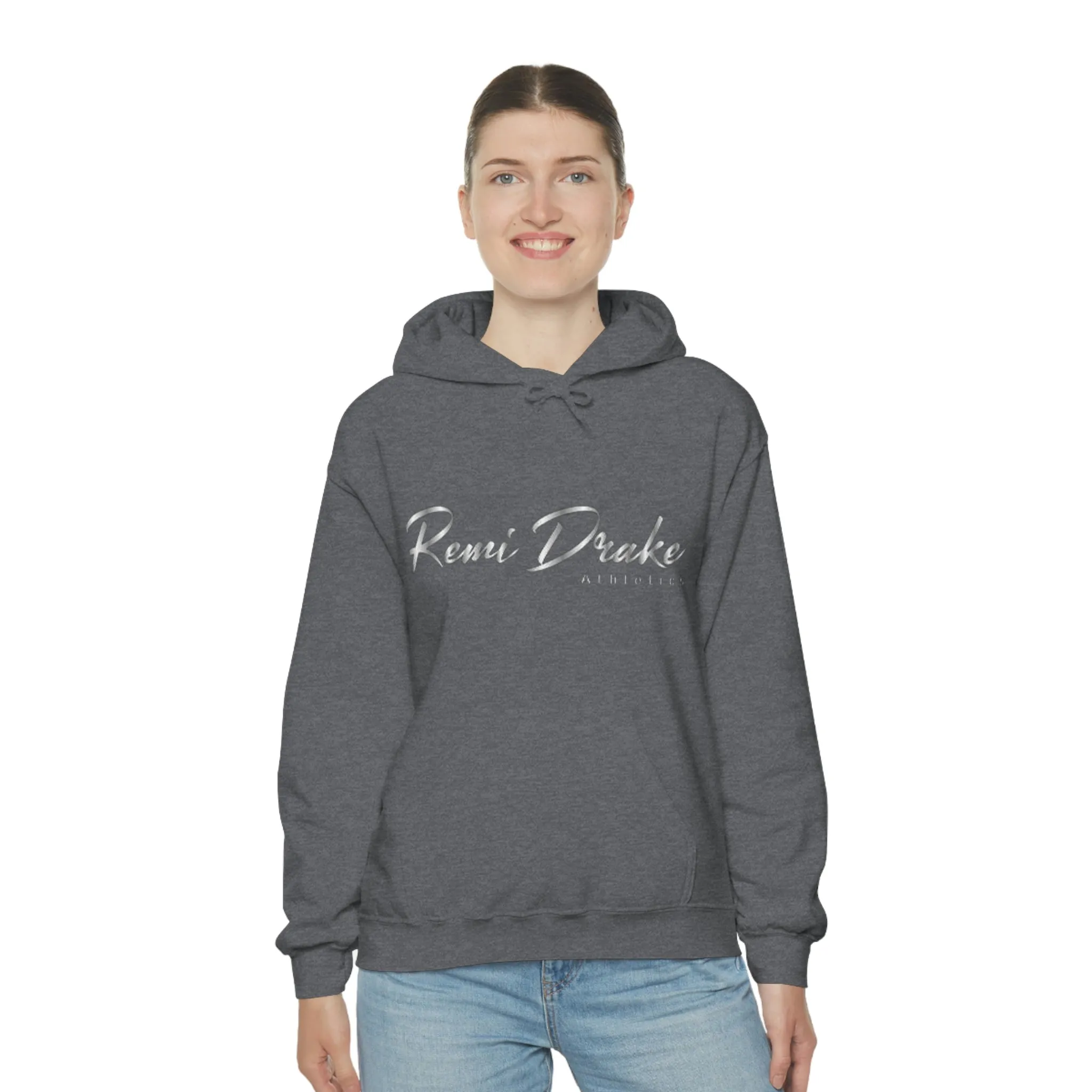 Remi Drake (White) Hooded Sweatshirt