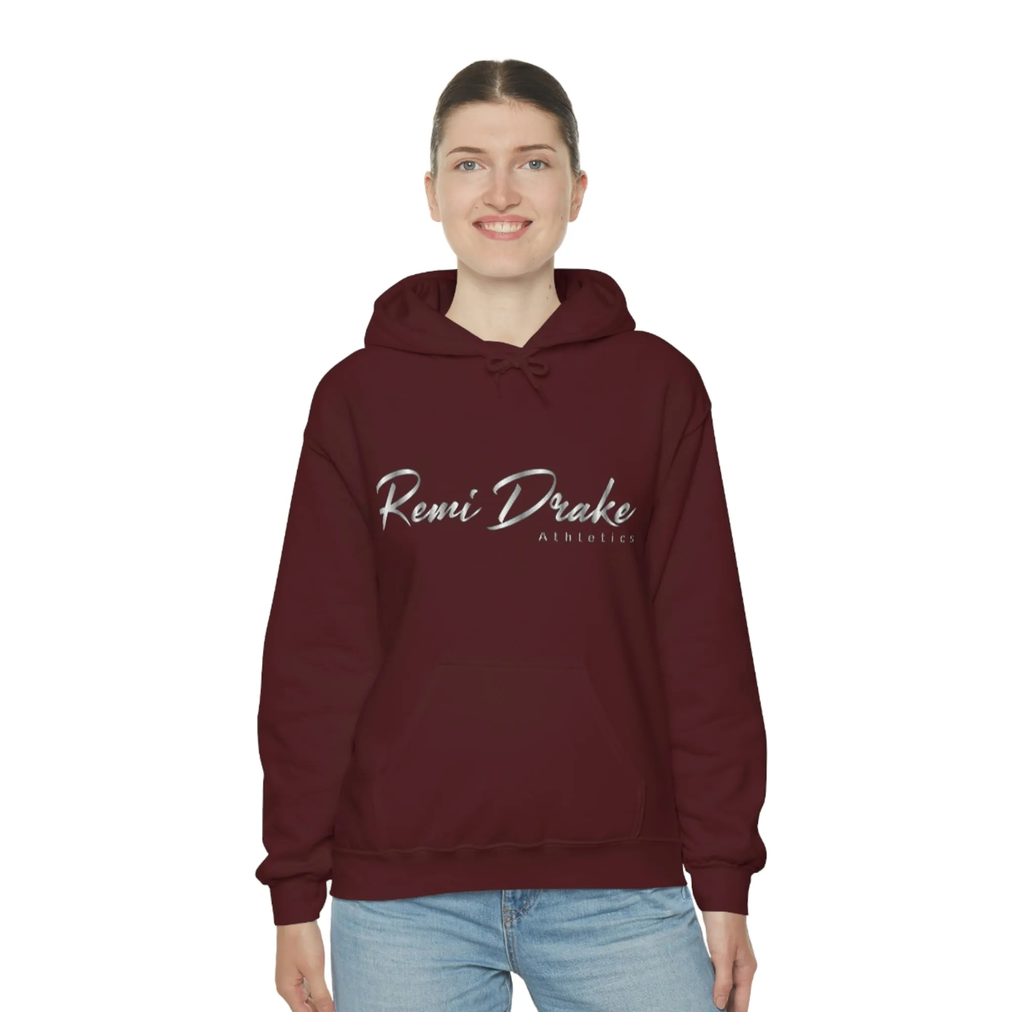 Remi Drake (White) Hooded Sweatshirt