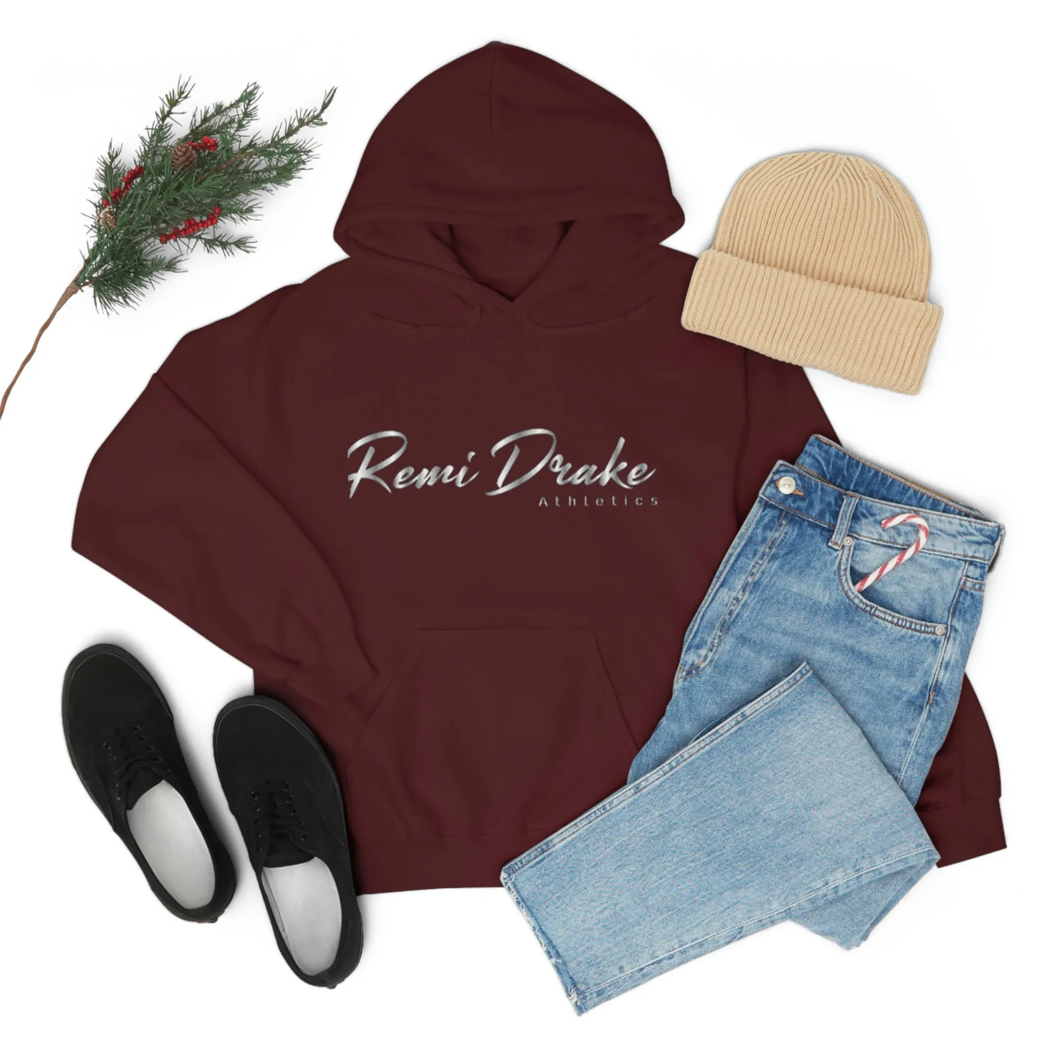Remi Drake (White) Hooded Sweatshirt