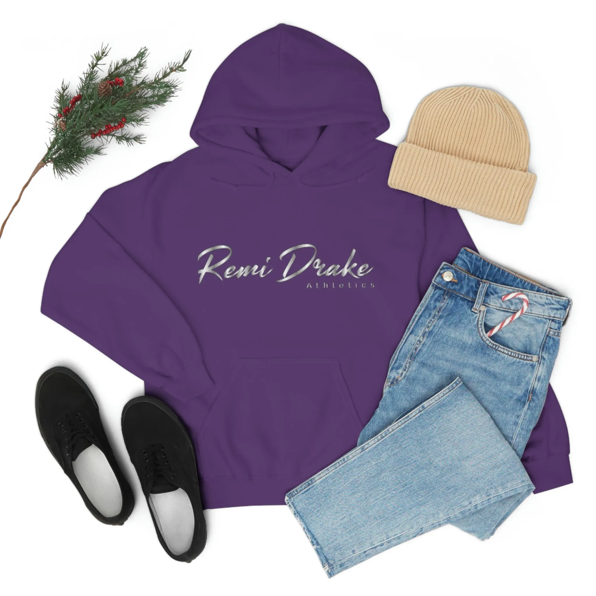 Remi Drake (White) Hooded Sweatshirt
