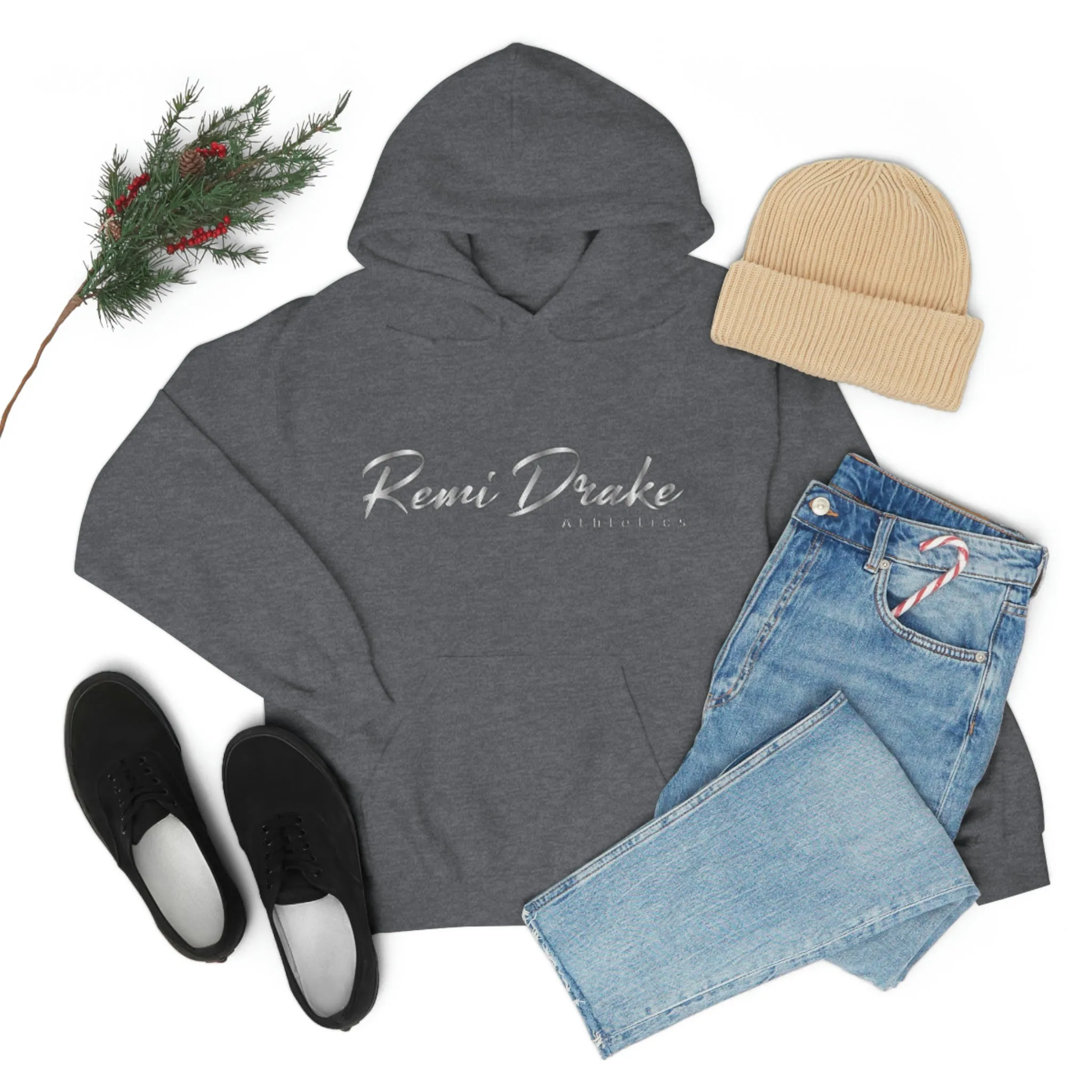 Remi Drake (White) Hooded Sweatshirt