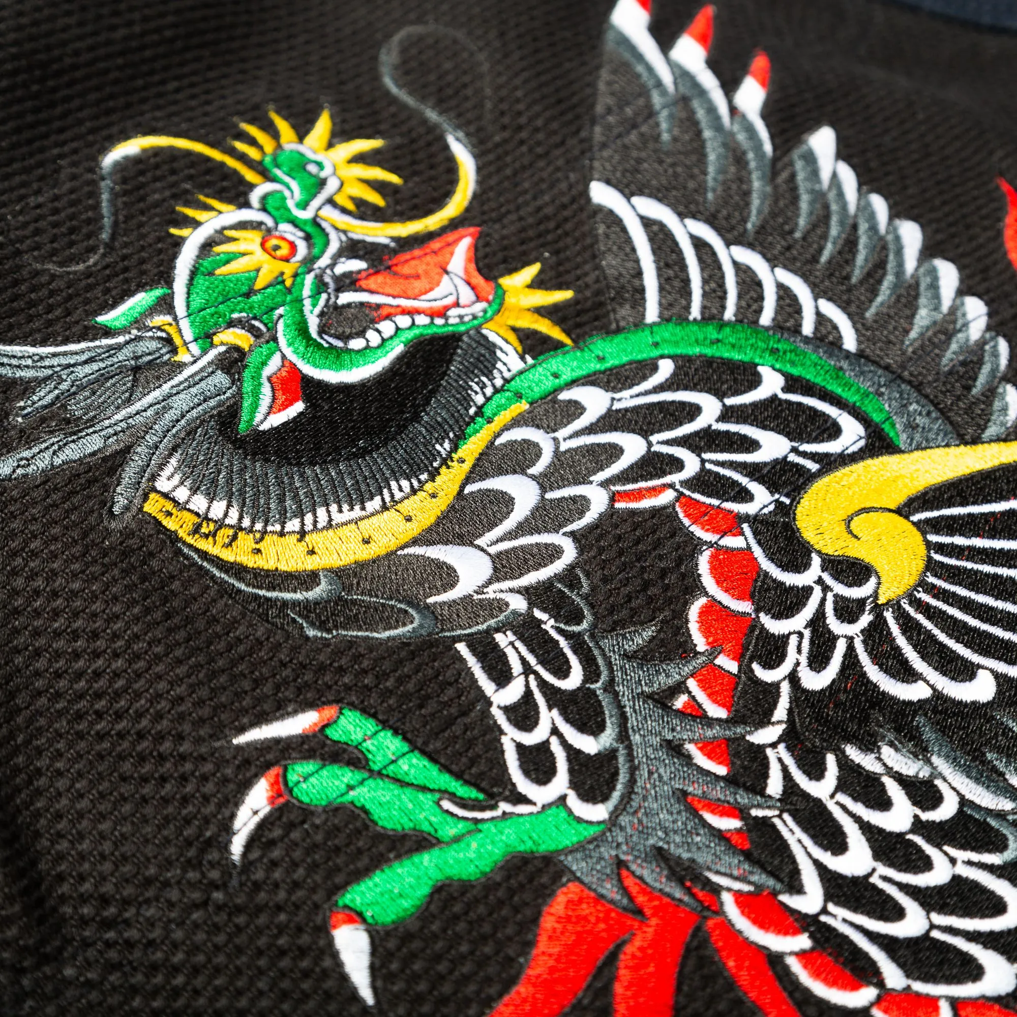 Scramble "Sukajan Dragon” BJJ Gi - Blue/Black