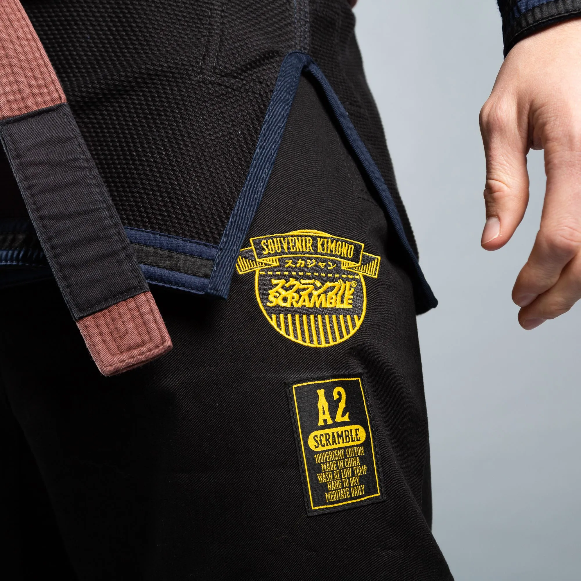 Scramble "Sukajan Dragon” BJJ Gi - Blue/Black