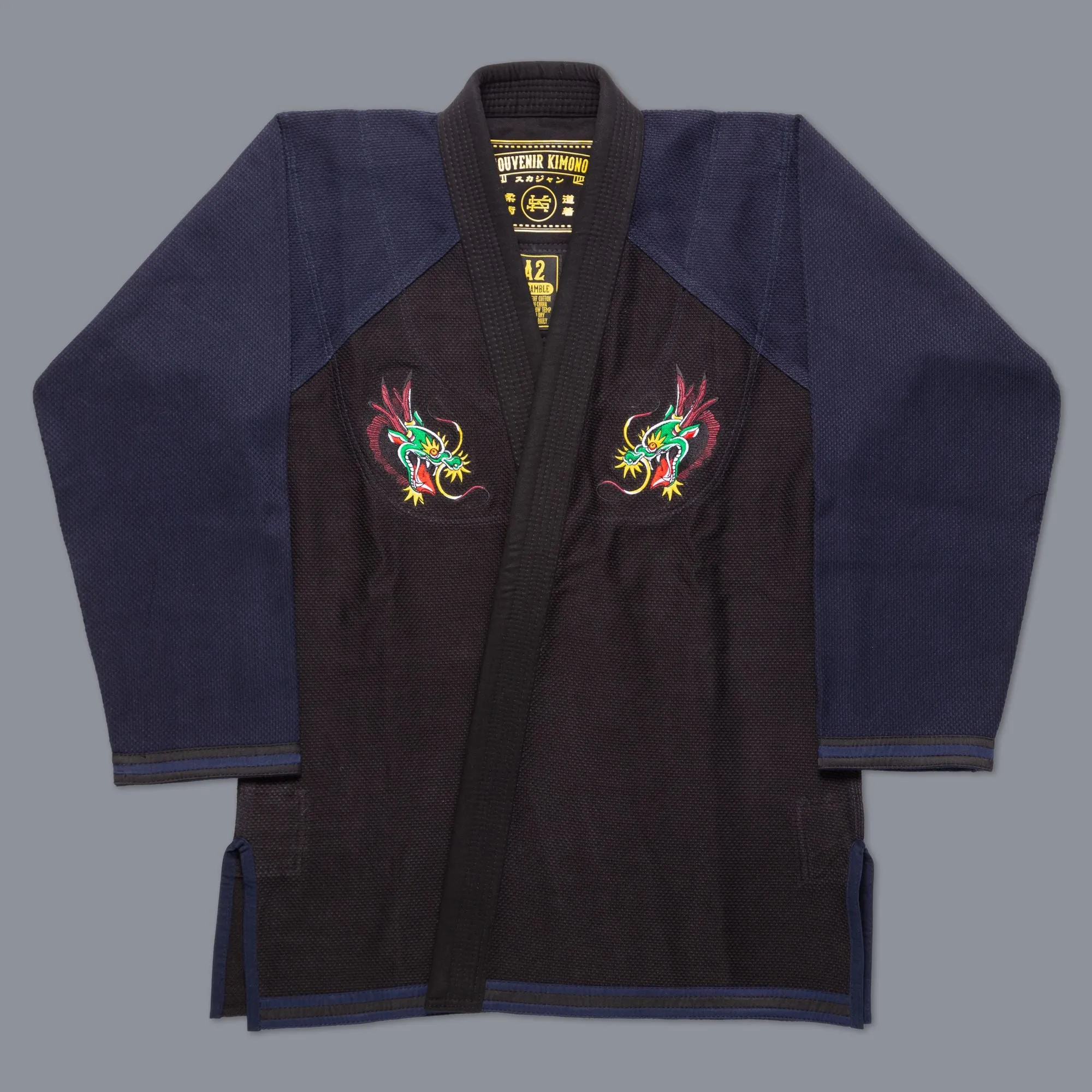 Scramble "Sukajan Dragon” BJJ Gi - Blue/Black