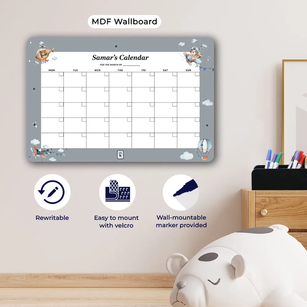 Teddy's Flight Kids Calendar
