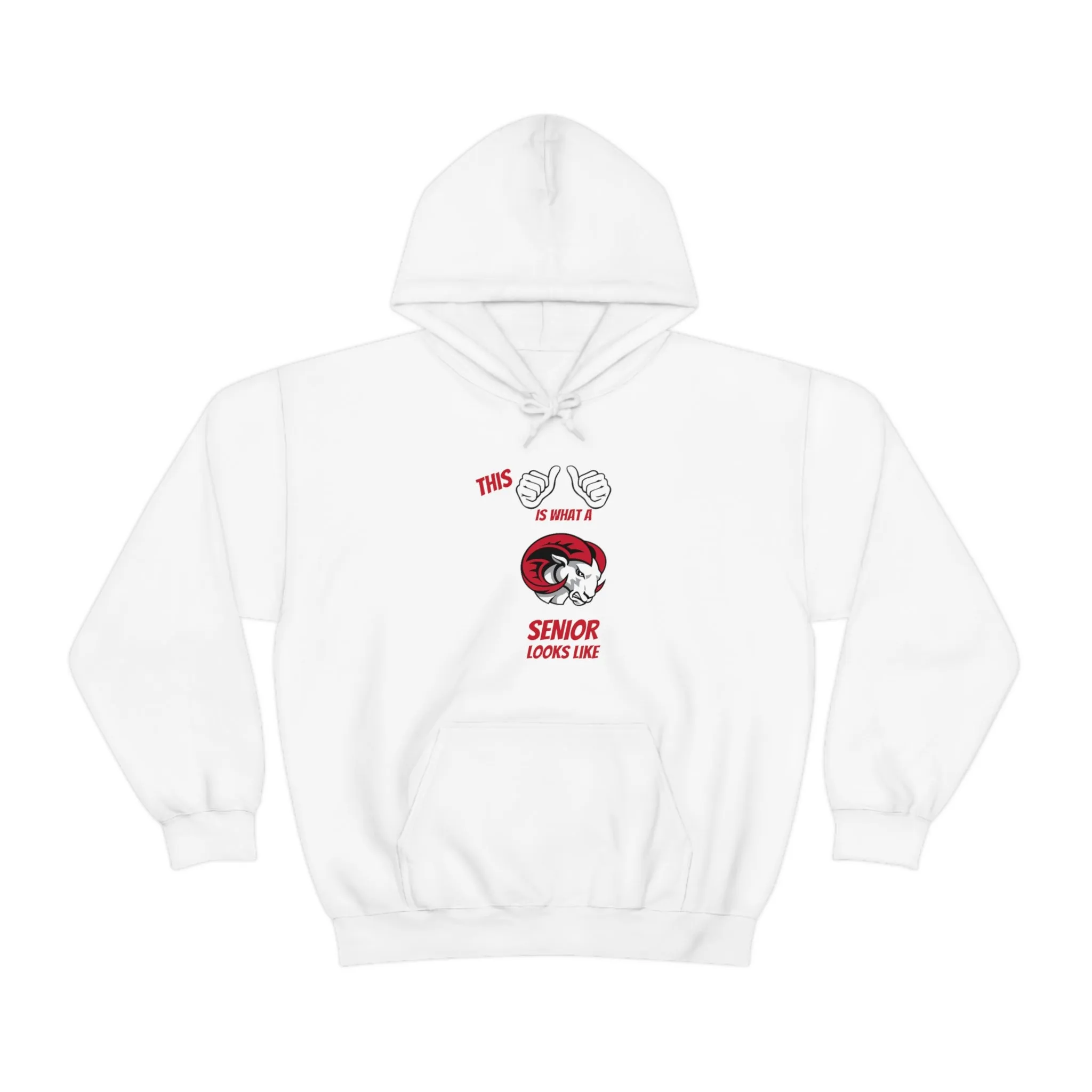 This Is What A WSSU Senior Looks Like Unisex Heavy Blend™ Hooded Sweatshirt