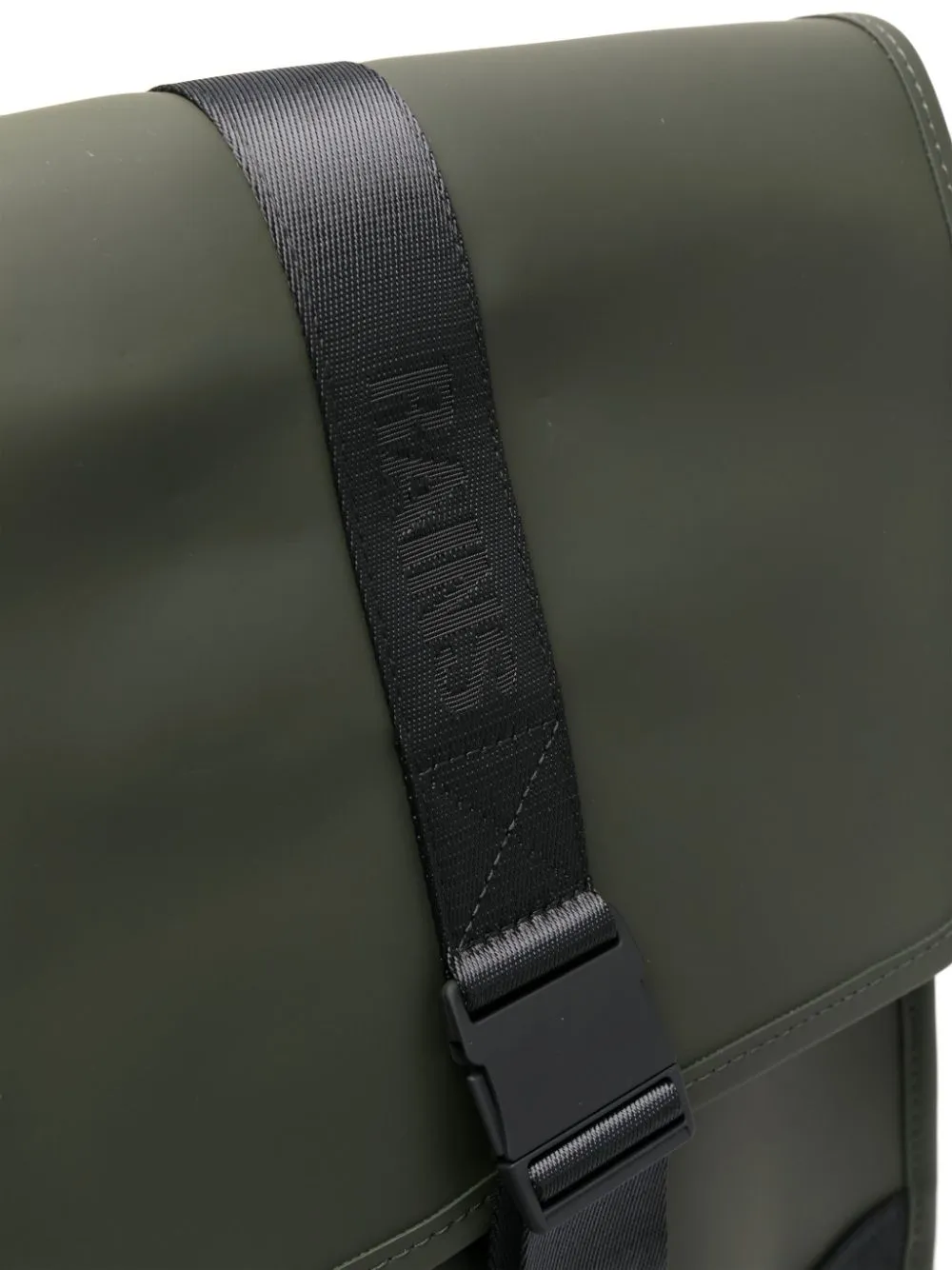 Trails logo-debossed backpack