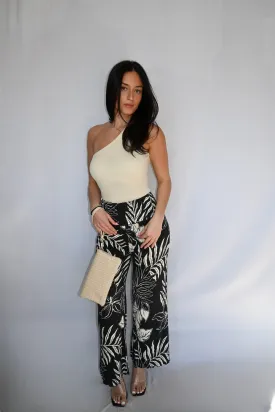 Tropical Breeze Wide-Leg Pants