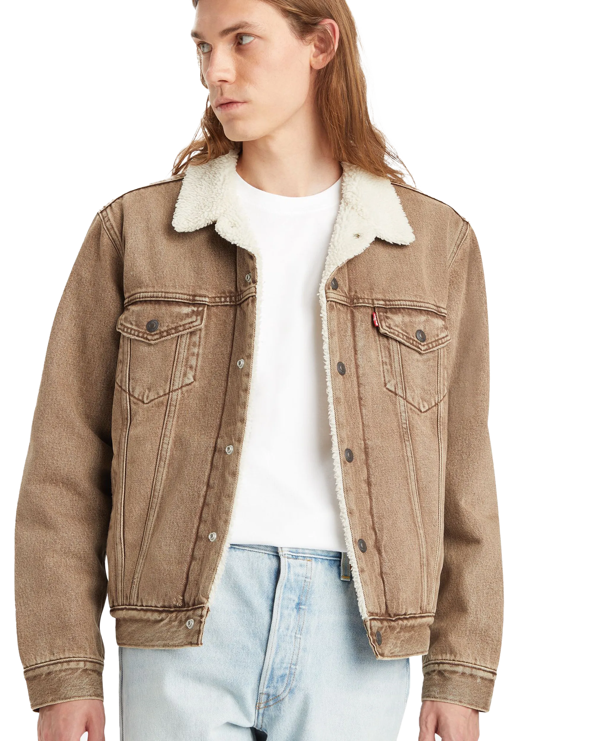 Type III Sherpa Trucker Jacket in Breakfast Sandwich