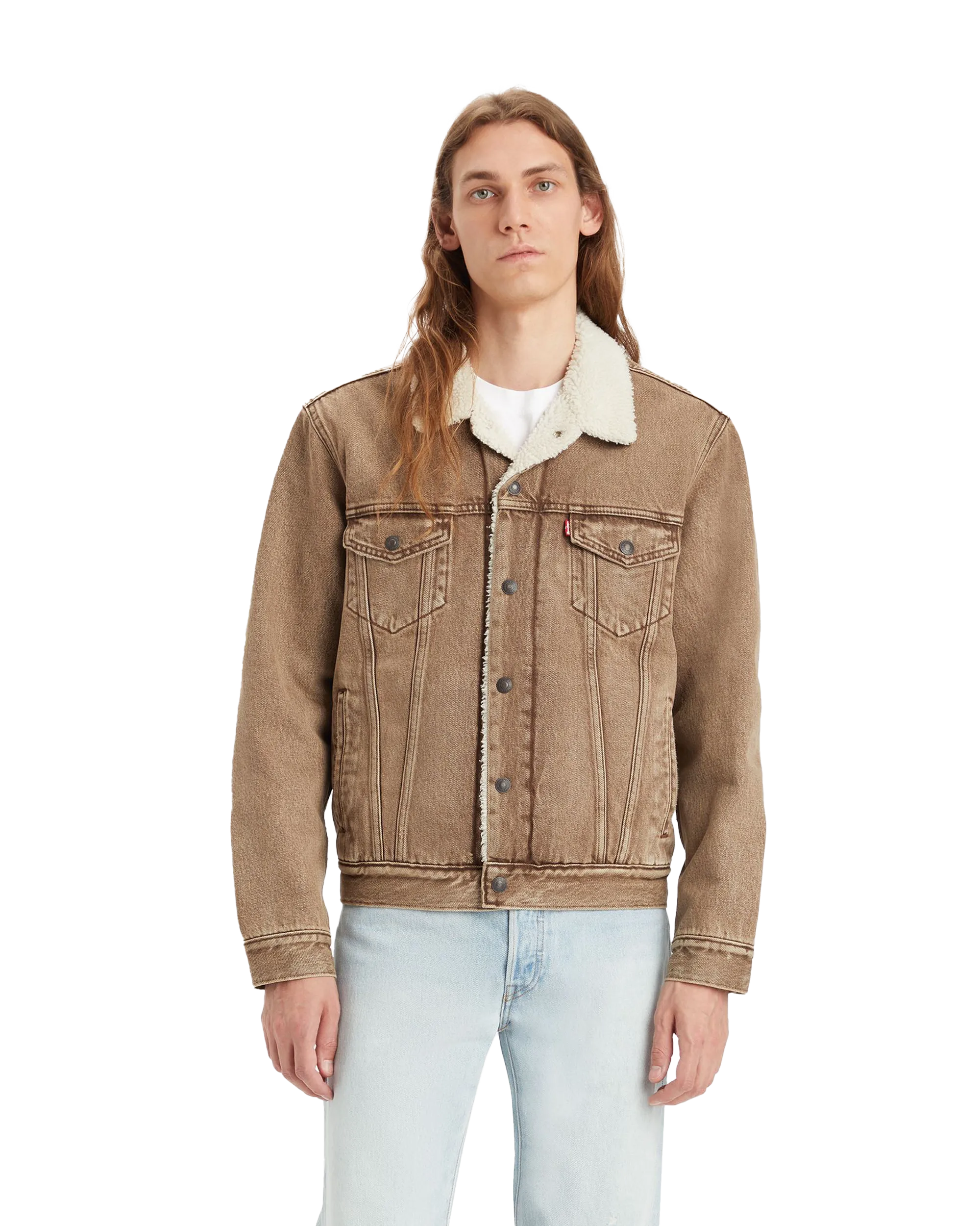 Type III Sherpa Trucker Jacket in Breakfast Sandwich