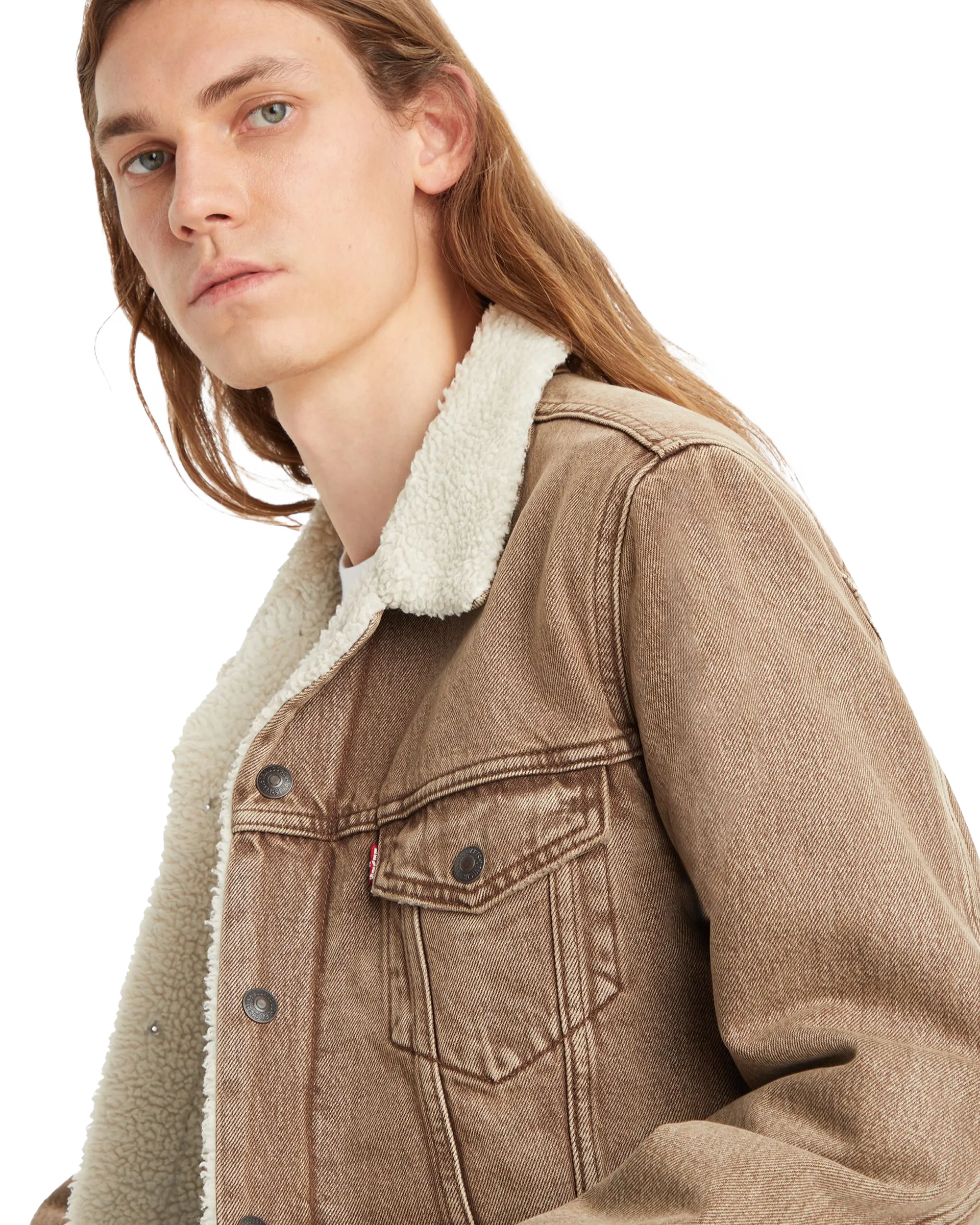 Type III Sherpa Trucker Jacket in Breakfast Sandwich