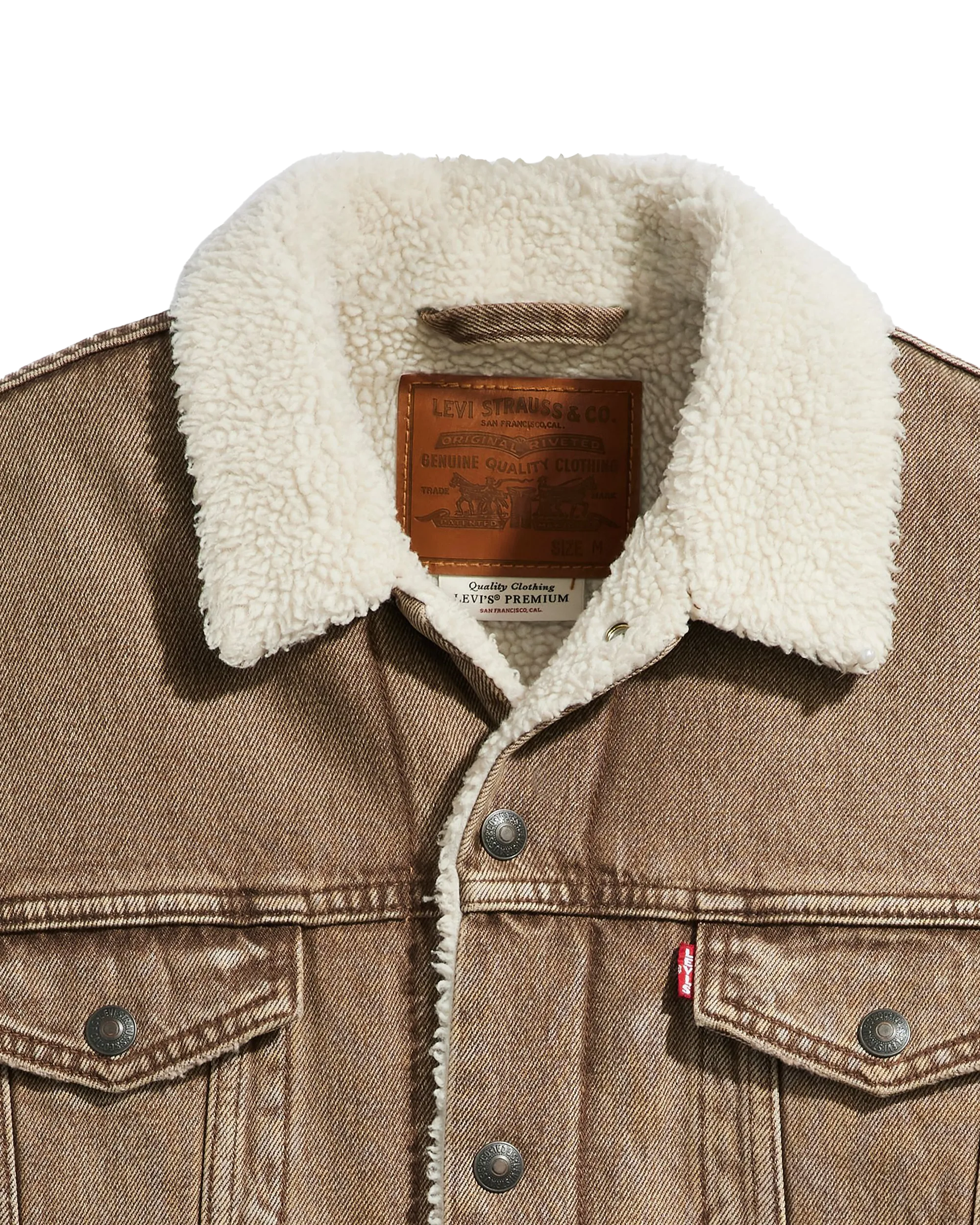 Type III Sherpa Trucker Jacket in Breakfast Sandwich