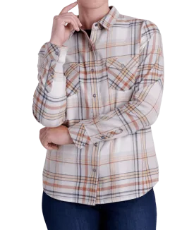 W Tess Flannel LS