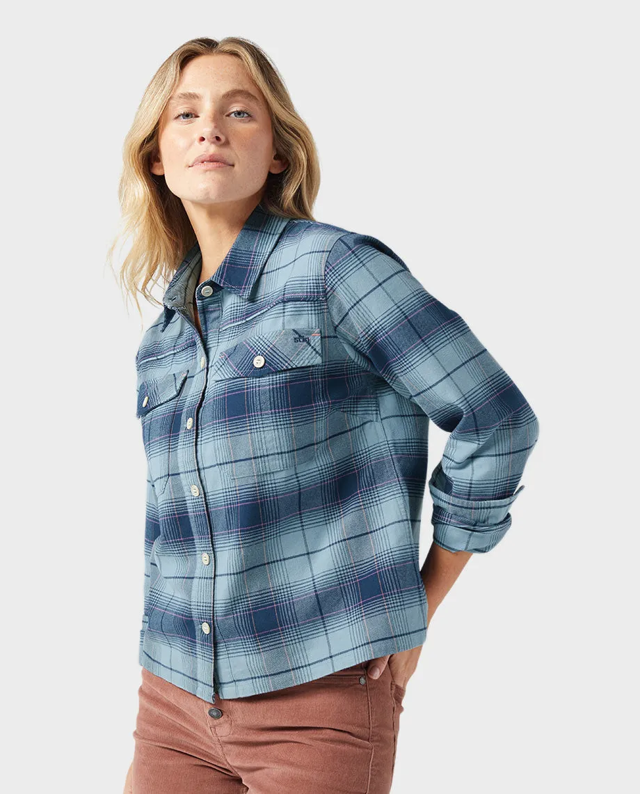Women's Bevel Flannel Shirt