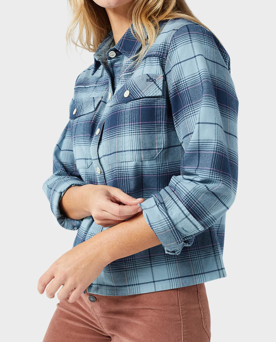 Women's Bevel Flannel Shirt