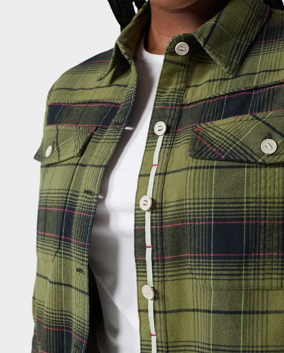 Women's Bevel Flannel Shirt