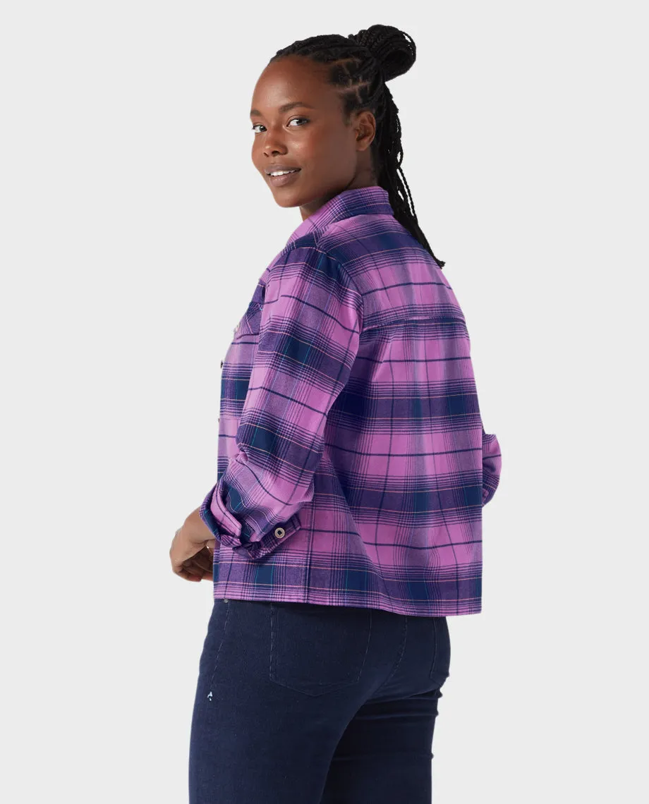 Women's Bevel Flannel Shirt