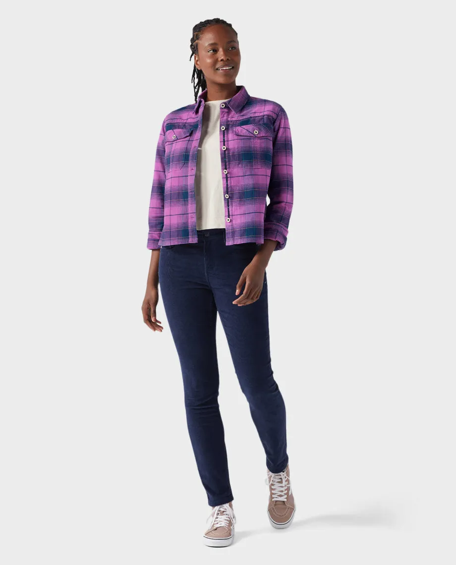 Women's Bevel Flannel Shirt