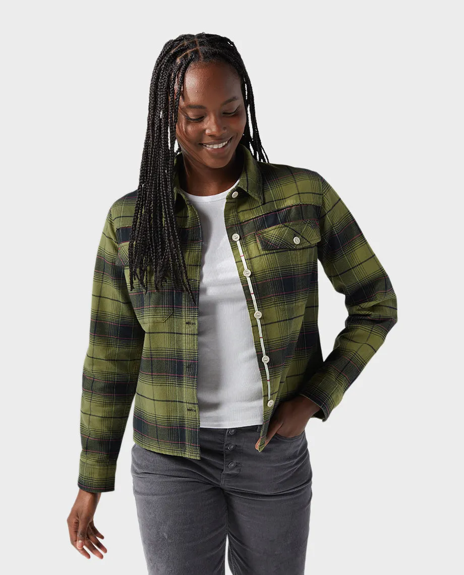 Women's Bevel Flannel Shirt