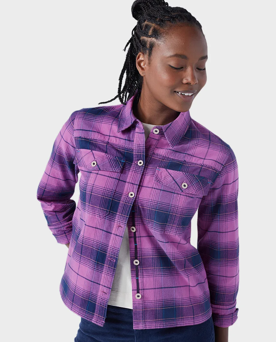 Women's Bevel Flannel Shirt