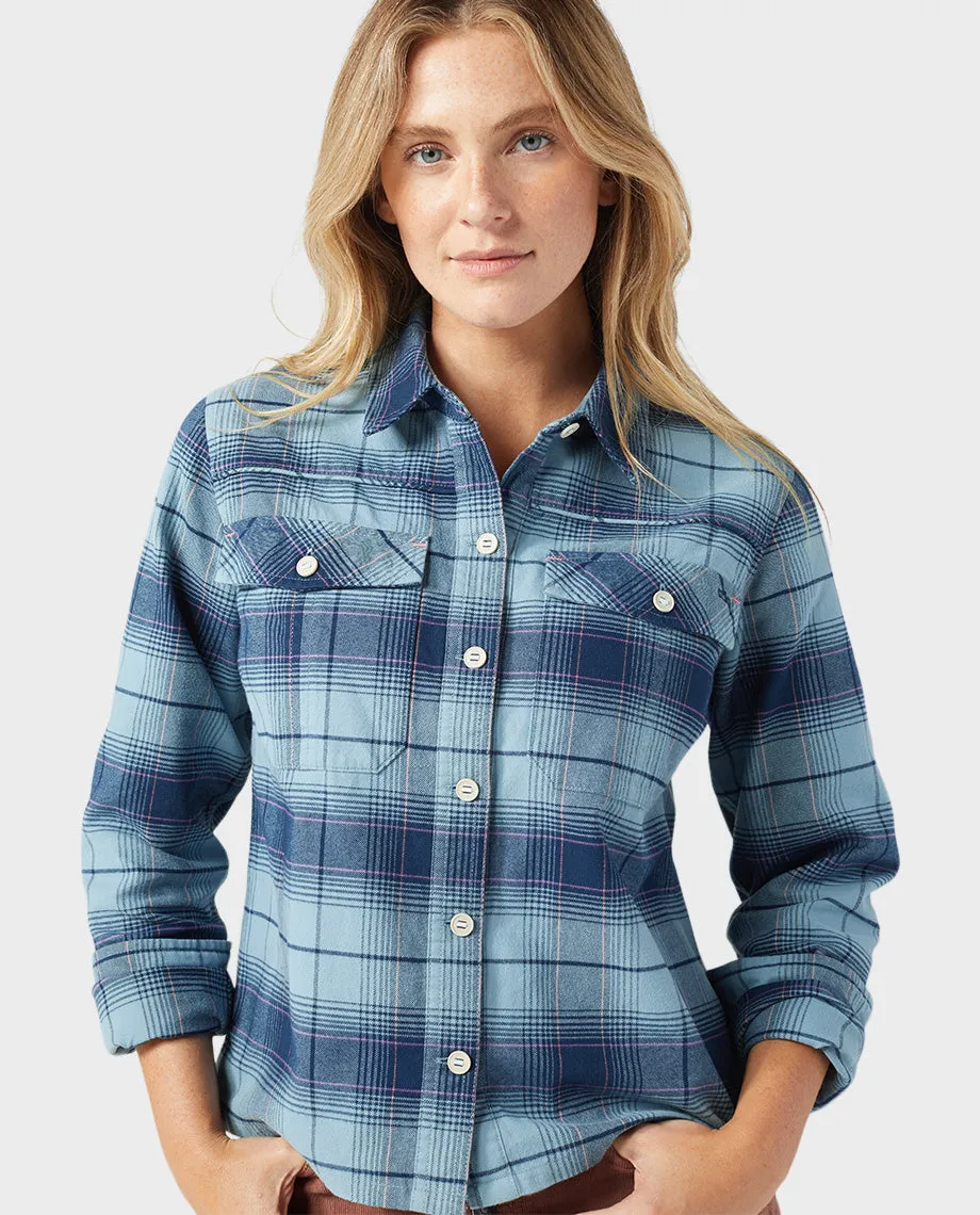 Women's Bevel Flannel Shirt