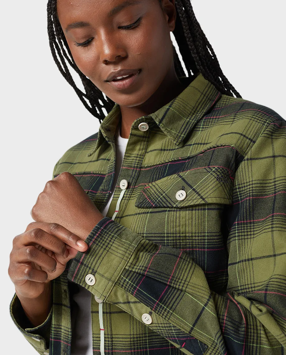 Women's Bevel Flannel Shirt