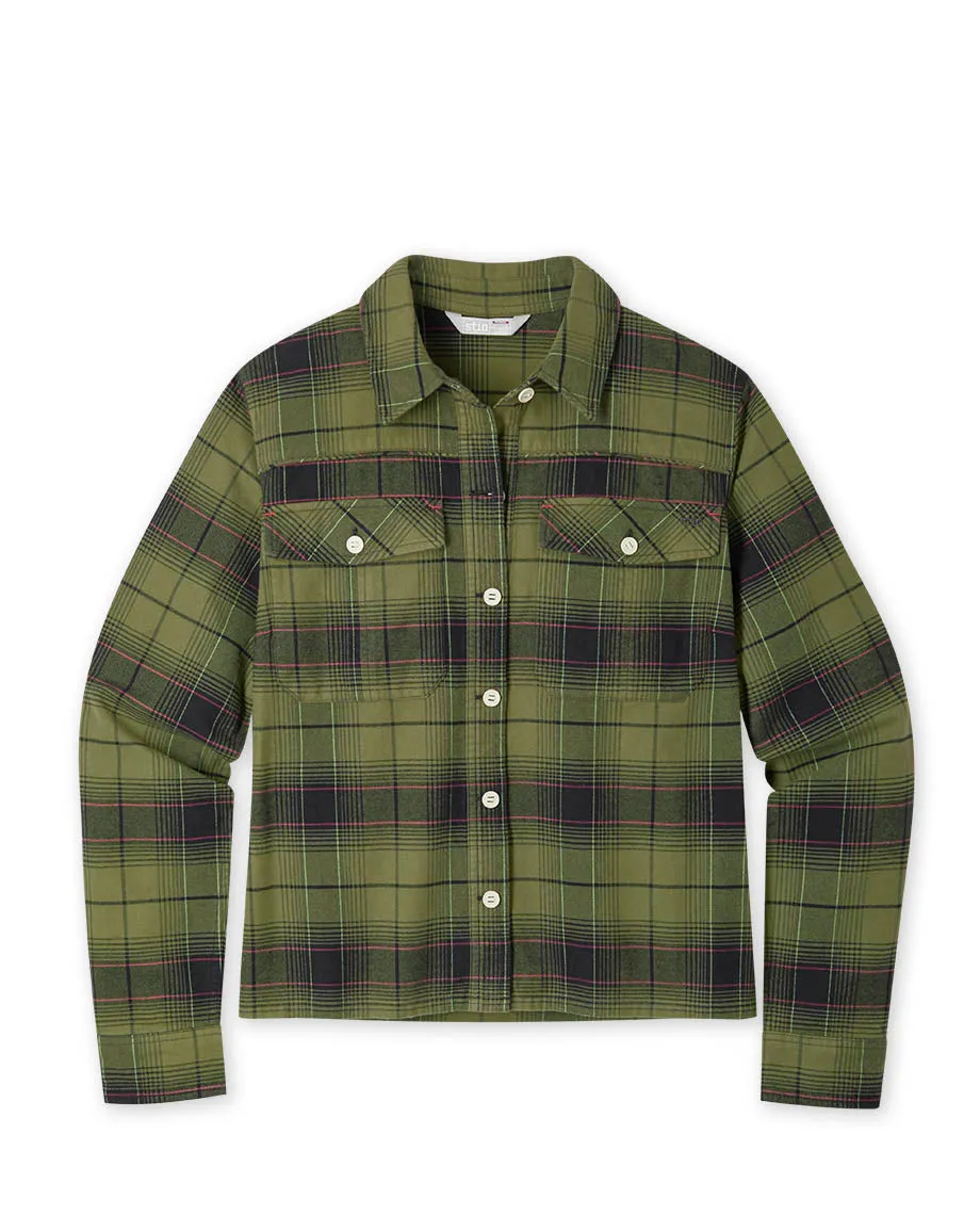 Women's Bevel Flannel Shirt