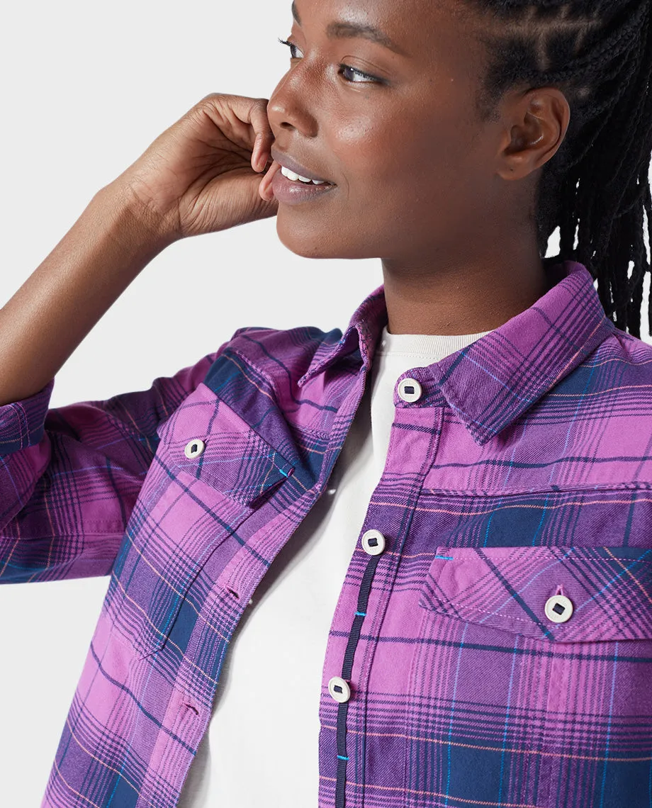 Women's Bevel Flannel Shirt